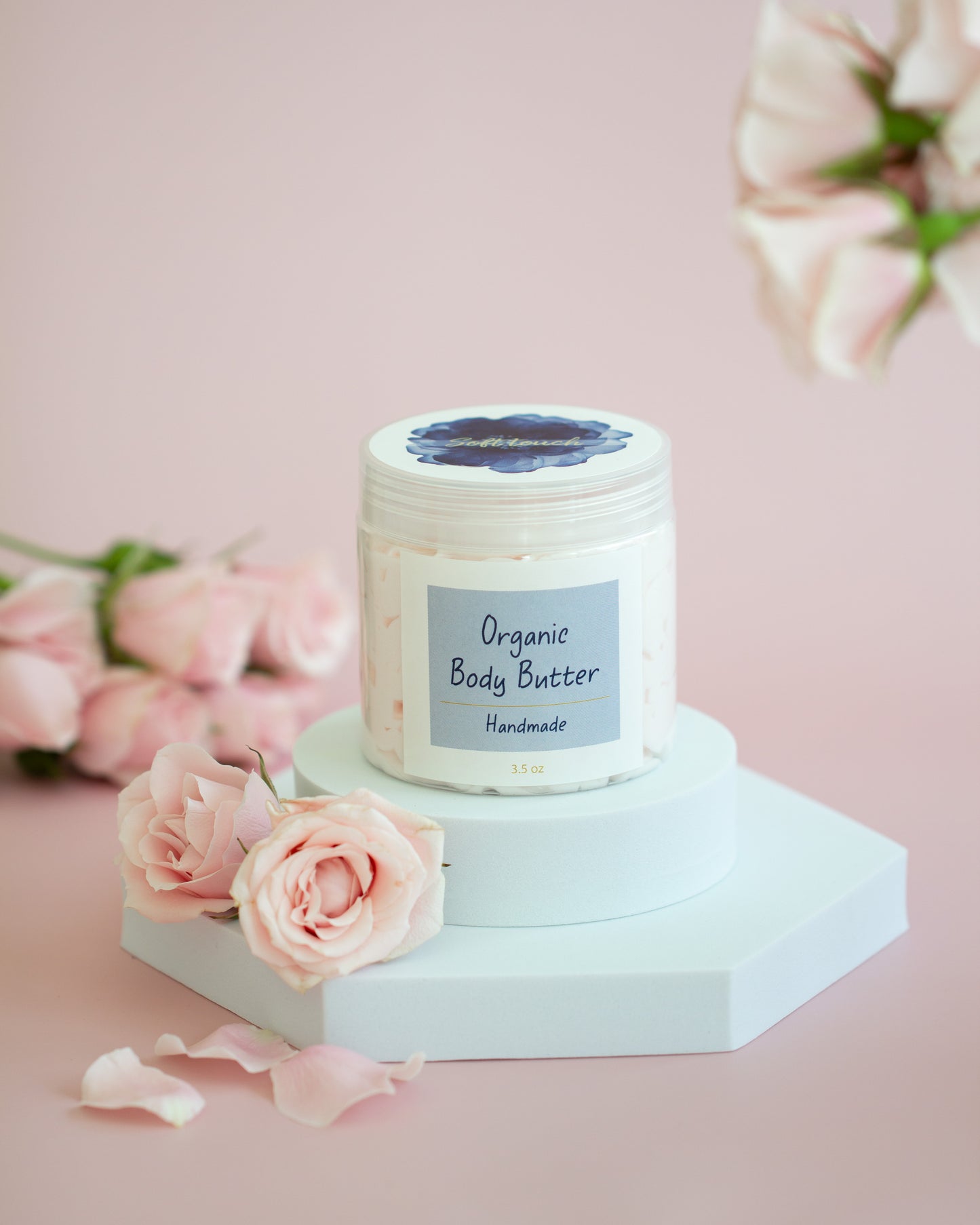 Rose body butter